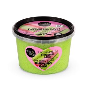   Organic Shop “Rágógumi” Slime testradír eperrel és mentával, 250 ml