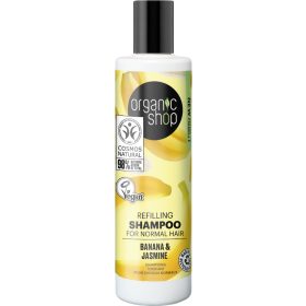  Organic Shop tápláló sampon banánnal és jázminnal, 280 ml