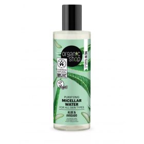   Organic Shop tisztító micellás víz aloe verával és avokádóval, 150 ml