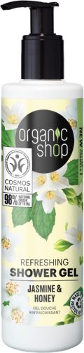 Organic Shop Refreshing tusfürdő jázminnal és mézzel, 280 ml