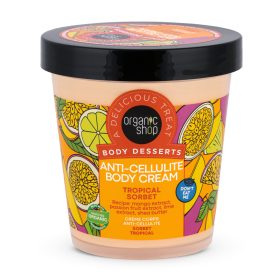   Organic Shop testápoló krém narancsbőrre trópusi sorbet, 450 ml
