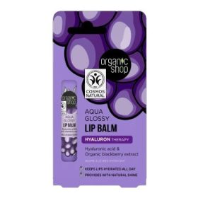   Organic Shop Hyaluron Therapy ajakbalzsam hialuronsavval és bio szederkivonattal, 10 ml