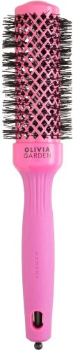 Olivia Garden Expert Shine Pink körkefe 35