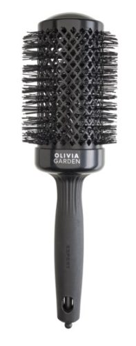 Olivia Garden Expert Blowout Shine Black fekete körkefe 55