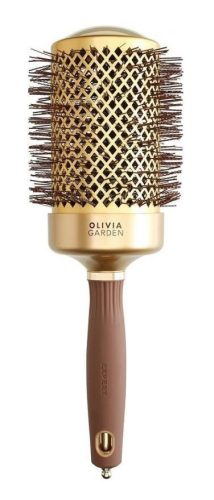 Olivia Garden Expert Blowout Shine Gold arany körkefe 65