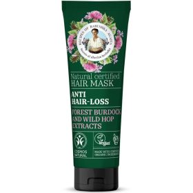   Babushka Agafia hajhullás elleni maszk erdeibojtorján- és vadkomló-kivonattal, 200 ml