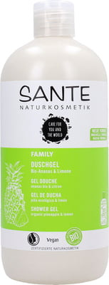 Sante tusfürdő bio ananász- és citromkivonattal, 500  ml