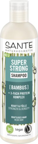 Sante Super Strong sampon bambusszal és fehérje komplexszel, 250 ml