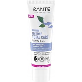 Sante Total Care Fluorid-mentes mirhás fogkrém, 75 ml