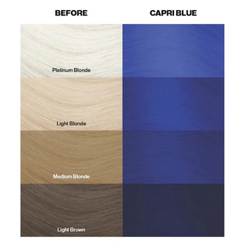 Crazy Color hajszínező krém Capri Blue 44, 100 ml
