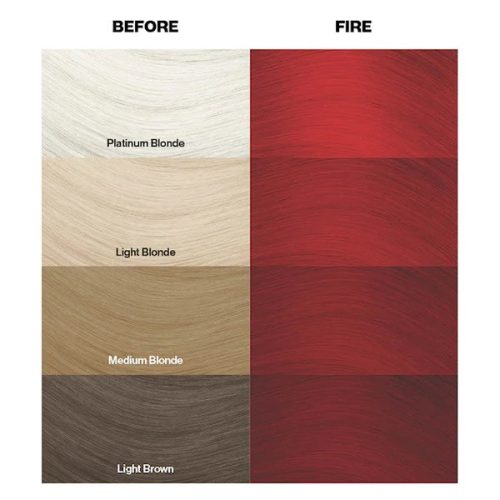 Crazy Color hajszínező krém Fire 56, 100 ml