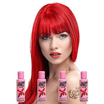 Crazy Color hajszínező krém Fire 56, 100 ml