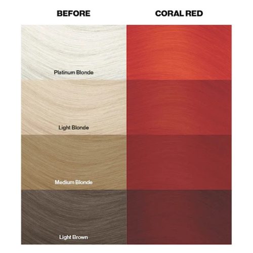 Crazy Color hajszínező krém Coral Red 57, 100 ml