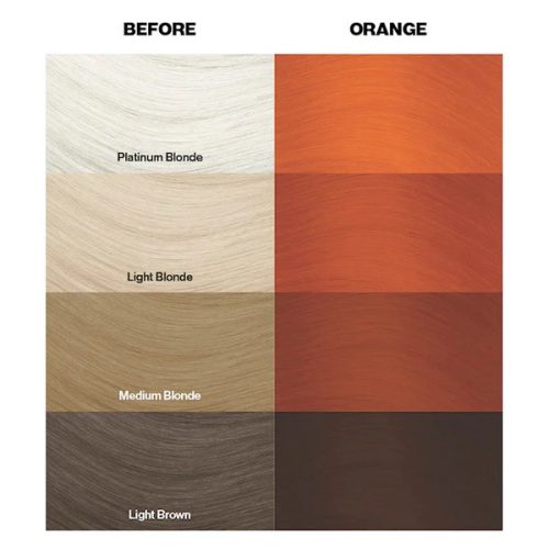 Crazy Color hajszínező krém Orange 60, 100 ml