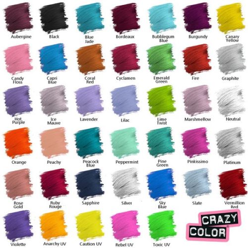 Crazy Color hajszínező krém Orange 60, 100 ml