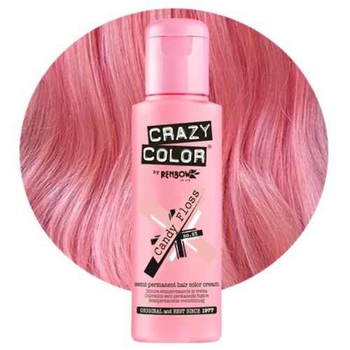 Crazy Color hajszínező krém Candy Floss 65, 100 ml