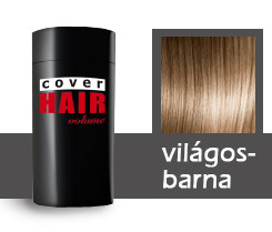 Cover Hair Volume hajdúsító, 30 g, világosbarna