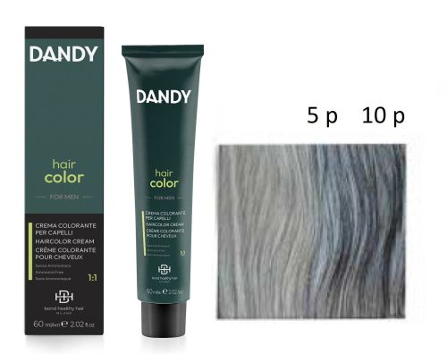 Dandy Hair Color For Men férfi hajszínező, 0.18 ezüst