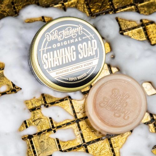 Dick Johnson Roasted Licorice szuper habos borotvaszappan, 80 g