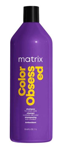 Matrix Total Results Color Obsessed sampon Festett hajra hajra, 1 l