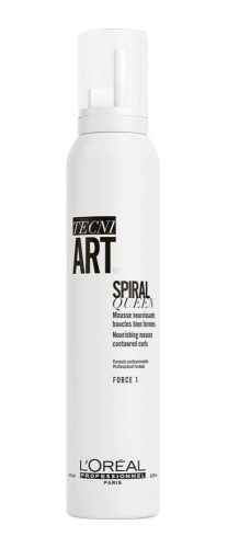 Loreal Tecni.Art Hollywood Waves Spiral Queen tápláló hajgöndörító hab, 200 ml