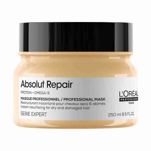 Loreal Serie Expert Absolut Repair Gold Quinoa Protein hajpakolás, 250 ml