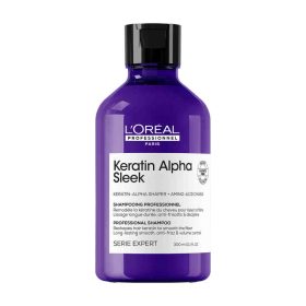   Loreal Serie Expert Keratin Alpha Sleek szulfátmentes simitó sampon, 300 ml