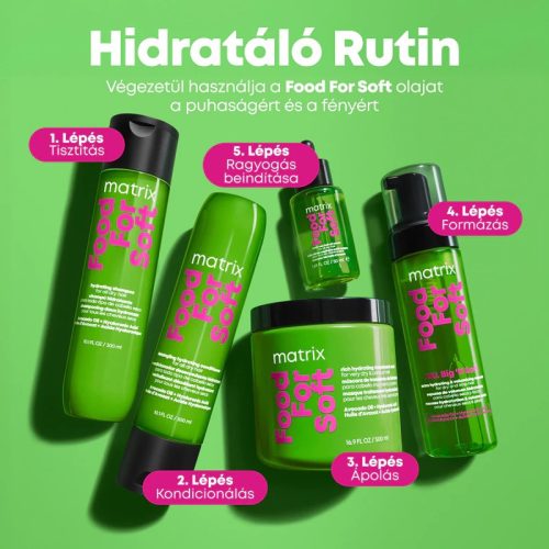 Matrix Total Results Food For Soft XXL volumennövelő hab, 200 ml