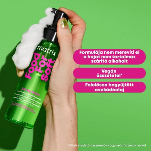 Matrix Total Results Food For Soft XXL volumennövelő hab, 200 ml