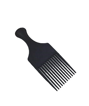 EF-ES afro fésű kicsi, fekete