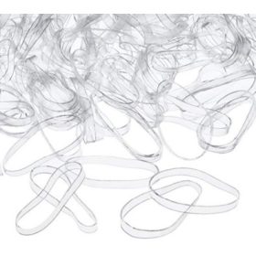 EF-ES szilikon hajgumi, átlátszó vékony