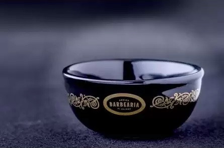Antiga Barbearia de Bairro Black&Gold Shaving Bowl porcelán borotvatál