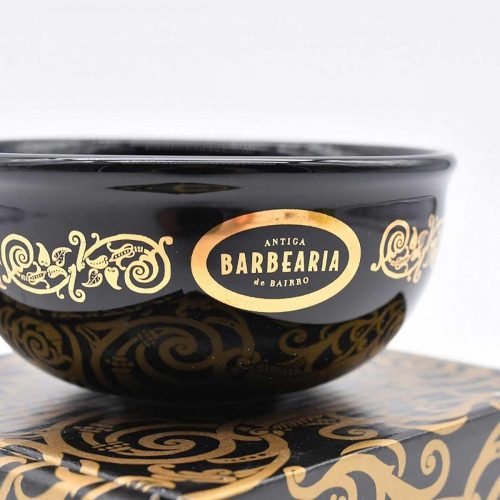 Antiga Barbearia de Bairro Black&Gold Shaving Bowl porcelán borotvatál