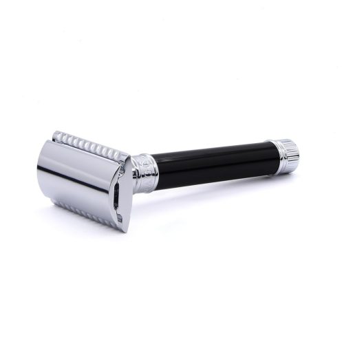 Edwin Jagger Safety Razor Ebony / Chrome - DE86