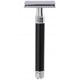   Edwin Jagger Closed Comb Long Safety Razor Ebony/Chrome - DEL86