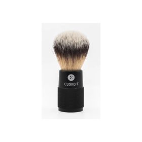   Epsilon Synthetic Shaving Brush Metallic Black Handle 48/24 mm borotvapamacs