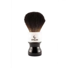   Epsilon Black Fibre Black & White Shaving Brush 54/26mm borotvapamacs