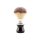 Epsilon Silver Tip Fibre Black & White Shaving Brush 54/26mm borotvapamacs
