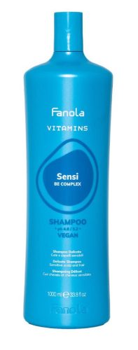 Fanola Vitamins Sensitive Scalp sampon érzékeny fejbőrre, 1 l