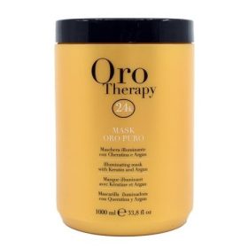 Fanola Oro fényesítő hajpakolás argánolajjal, 1 l