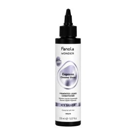   Fanola Wonder Express Chroma Glaze pigmentált hajkondicionáló 150 ml, Icy Silver
