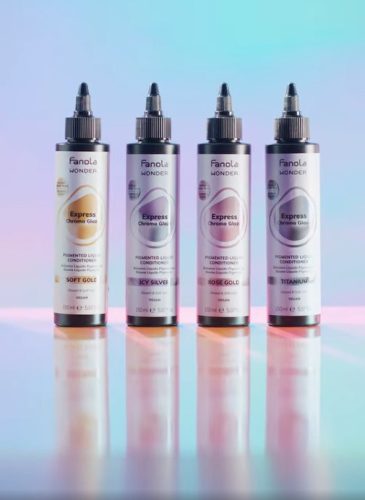 Fanola Wonder Express Chroma Glaze pigmentált hajkondicionáló 150 ml, Titanium