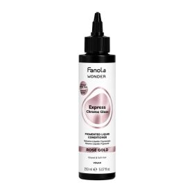   Fanola Wonder Express Chroma Glaze pigmentált hajkondicionáló 150 ml, Rose Gold