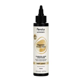   Fanola Wonder Express Chroma Glaze pigmentált hajkondicionáló 150 ml, Soft Gold