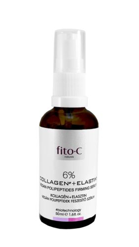 Fito.C 6% kollagén + elasztin vegán polipeptidek feszesítő szérum, 50 ml