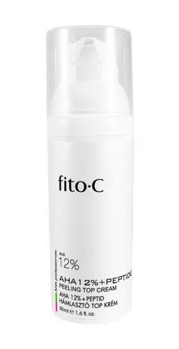 Fito.C AHA 12% + peptid hámlasztó top krém, 50 ml