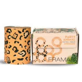  Framar Embossed Roll Party Animal dombornyomott színes melírfólia, 97,5 m