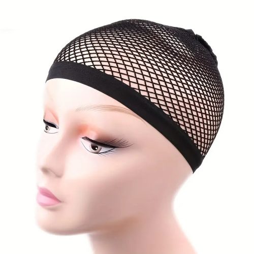 Hair Power hajleszorító necc háló parókához fekete, 1 db