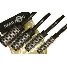 Head Jog hőtárolós körkefe csomag 4 db, fekete-ezüst