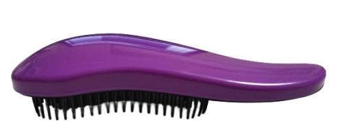 Hair Power mini hullámos bontókefe, lila-fekete
